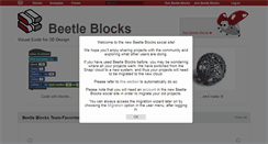 Desktop Screenshot of beetleblocks.com